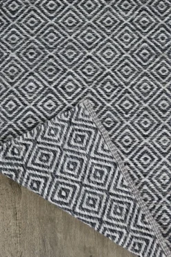 ABISKO Handtuftad matta grey mix 160/230