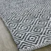 ABISKO Handtuftad matta grey mix 60/90