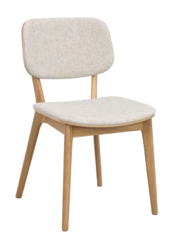 BARRETT Stol ek/ljusbeige tyg