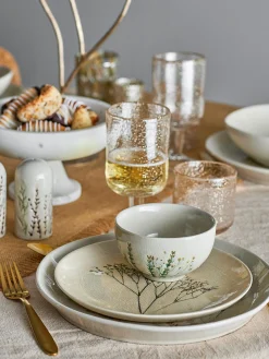 BEA Frukostset, Natur, Stenkeramik - set med 12 delar