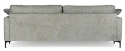 BOOM 3-sits soffa 3LC 249cm tyg Shaff 1109 taupe, ben 131 svart metall
