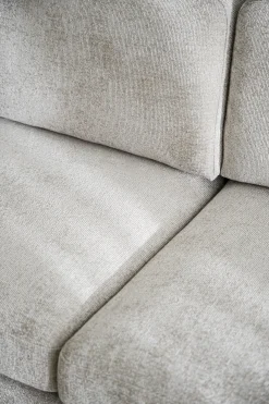BRADEN soffa 3-sits ljusbeige tyg Greg 3 (k2)/ekben