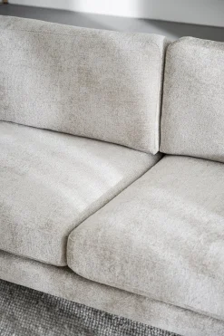 BRADEN soffa 3-sits ljusbeige tyg Greg 3 (k2)/ekben