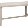BROOKLYN matbord 220x95 vitpigmenterad ek