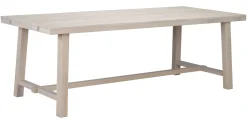 BROOKLYN matbord 170x95 vitpigmenterad ek