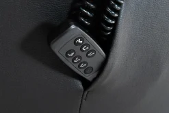 CAESAR PLUS Reclinerfåtölj 2 motor LiftUp Large läder Soleda/skai 441 svart