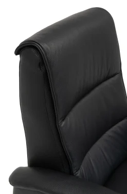 CAESAR Reclinerfåtölj 2 motor LiftUp Medium läder Soleda/skai 441 svart
