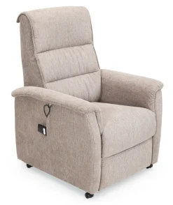 CAESAR Reclinerfåtölj 1 motor LiftUp Medium tyg Brego 3591 light brown