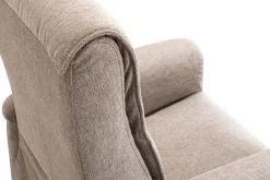 CAESAR Reclinerfåtölj 2 motor LiftUp Medium tyg Brego 3591 light brown