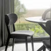 CALVERTON matbord runt Ø120 svart ek