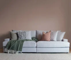 CARISSA Soffa 2,5S 255cm tyg Neve 80 limestone