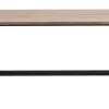 CARRADALE Matbord 170 ek/A-ben svart metall
