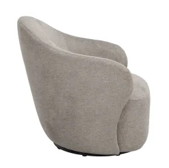 CHAPELTOWN Fåtölj beige tyg snurr