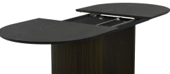 CHIVAS Matbord butterfly 180-240x100, brunbetsad lackad ekfanér/mdf