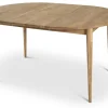 CIELO Iläggsskiva 110x40cm massiv oljad ek