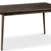 CIELO Matbord 140x90 H75cm massiv rökoljad ek
