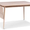 CIELO Matbord 120/160x80 Massiv vitoljad ek