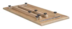 CLAPPERTON Tillägg 45x95 sandfärgad ek