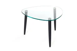 CLEAR Soffbord Svartbetsad ek 70x70 cm