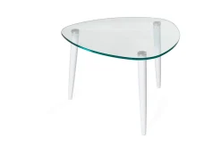 CLEAR Soffbord Vitlack 70x70 cm