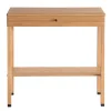 CORA Sideboard Oljad Ek / Svart Stål