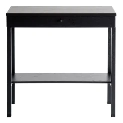 CORA Sideboard Svartbetsad Ek / Svart Stål