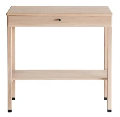 CORA Sideboard Vitoljad Ek / Svart Stål