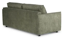 DARLING Bäddsoffa 3-sits BM160cm tyg Sense 4156 forest BM160