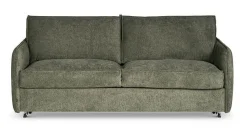 DARLING Bäddsoffa 3-sits BM160cm tyg Sense 4156 forest BM160