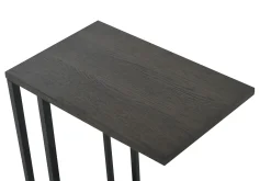DUDOS Sidobord 30x47 cm brunbetsad lackad ekfaner
