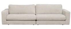 DUNCAN 3-sits soffa ljusgrått tyg (k3)