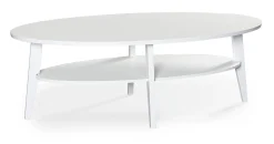 EAGLE soffbord 140x70 H 50 cm vitlack