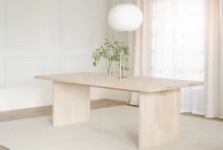 EMMETT Matbord 240 vitpigmenterad ek