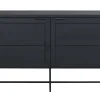 EVERETT sideboard 160 svart ek/svart
