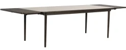 FAIRMOUNT Matbord 220x95 beige HPL/brun ek