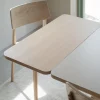 FAIRMOUNT Matbord 220x95 beige HPL/vitpigmenterad ek