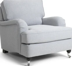 FALLSTONE Fåtölj låg tyg Fame light grey 170