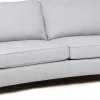 FALLSTONE 2.5-sits svängd tyg Fame lightgrey 170