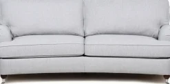 FALLSTONE 2.5-sits svängd tyg Fame lightgrey 170
