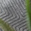 FERN Wiltonmatta 8, mörkgrå 200x290