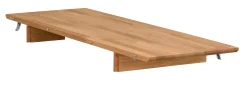 FILIPPA Iläggsskiva 40x105 till ovalt matbord oljad ek