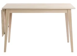 FILIPPA Matbord klaff 120+45 vitpigmenterad ek