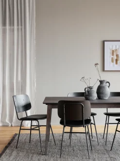 FILIPPA Matbord 180 mörkbrun ek