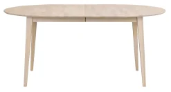 FILIPPA Matbord ovalt 170/210x105 vitpigment ek