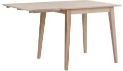 FILIPPA Matbord 80+45x80 h74 vitpigment ek