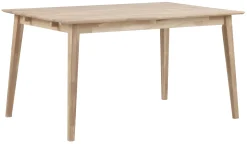 FILIPPA Matbord 140x90 vitpigment ek