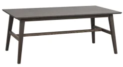 FILIPPA Soffbord 130x70 mörkbrun ek
