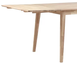 FILIPPA Tilläggsskiva 50x90 till rekt. matbord vitpigment ek