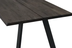 FRED matbord 170 mörkbrun ek/svart