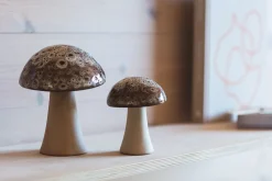 FUNGUS Dekoration stor beige 14 X 14 X 19 cm